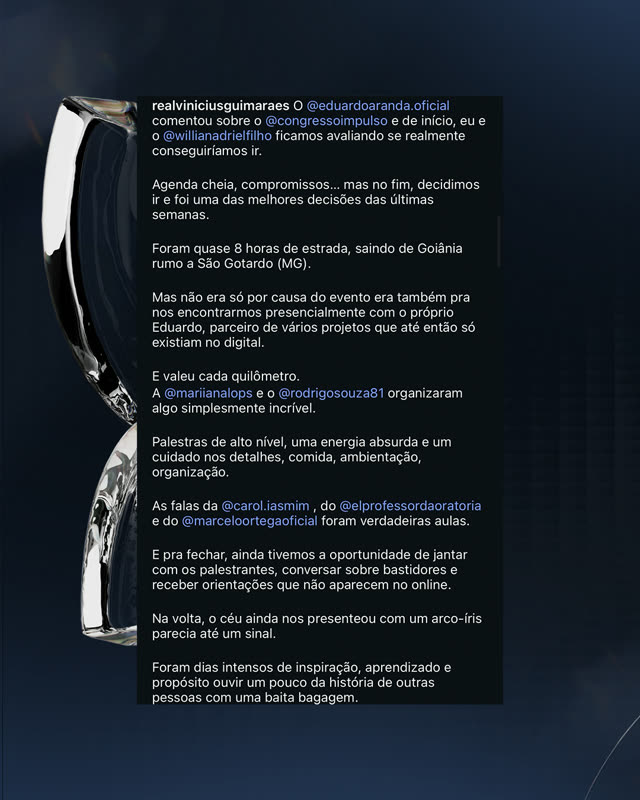 Depoimento sobre o Impulso