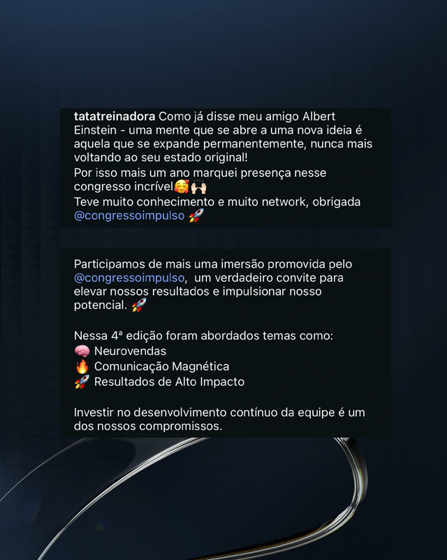 Depoimento sobre o Impulso