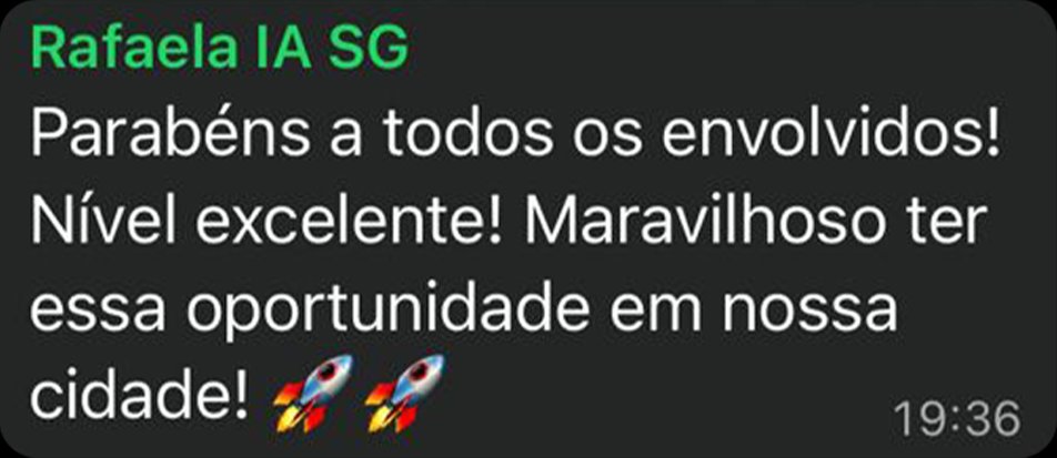 Depoimento de participante